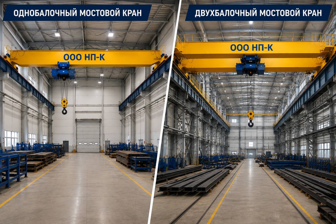 Читайте так же «Чем отличаются однобалочные и двухбалочные мостовые краны?» «Чем отличаются однобалочные и двухбалочные мостовые краны?» - фото статьи